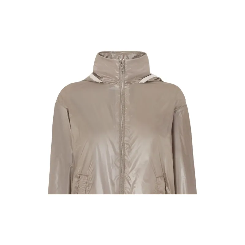 FENDI High Neck Bag Detailed Windbreaker-4