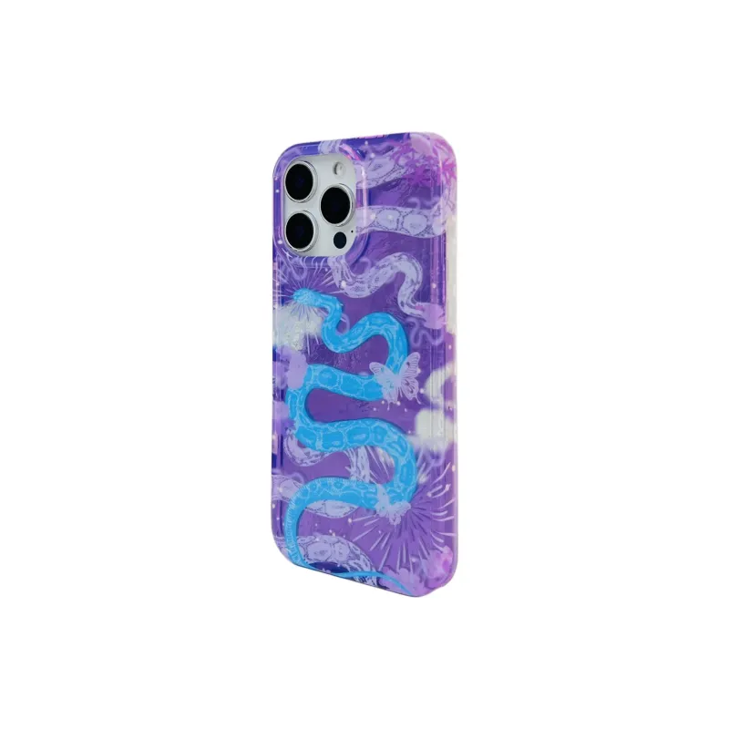 Wei Xin Acrylic Material Snake Year Charm Stand Phone Cases Compatible With IPhone 16/15 Pro Max/Apple 13/14 Pro/Max-38