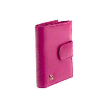 RAPPORT Genuine Leather Wallet Regular Women's Pink