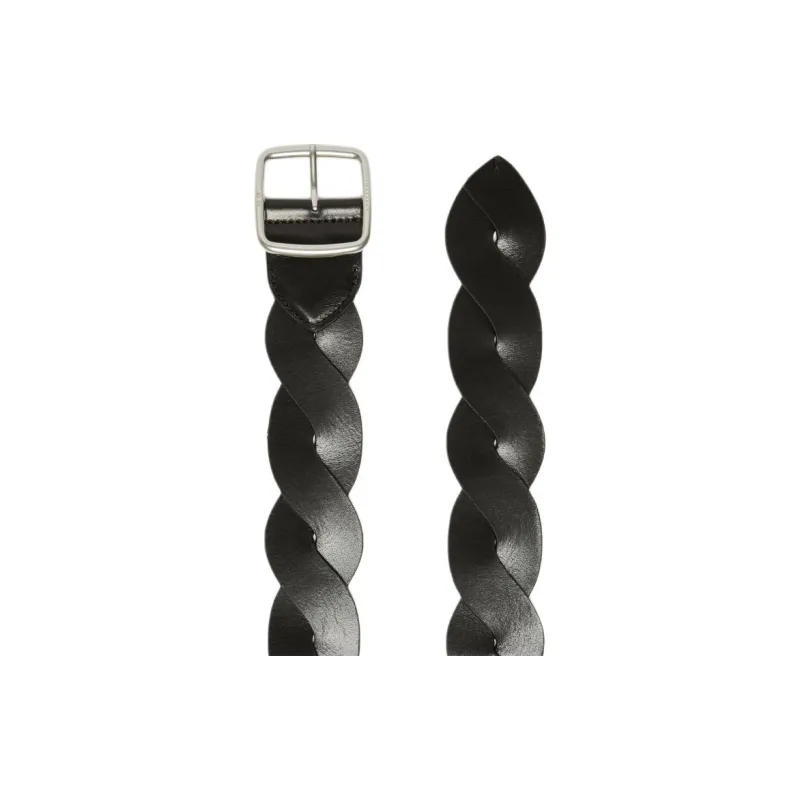 MaxMara Cow Leather Belts Women's Black -1