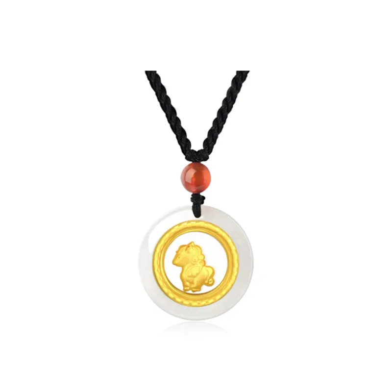 JUICY GRAPE Chalcedony Necklaces Women's-24