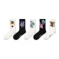 Summer Graffiti Crew Socks E Set-5 Pack