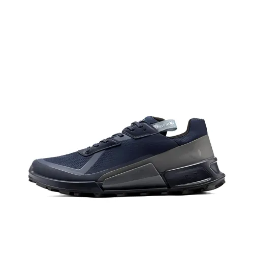 Ecco BIOM 2.1 X COUNTRY Cushioned Slip-Resistant Low-Top Trail Running Running Shoes Men's Blue
