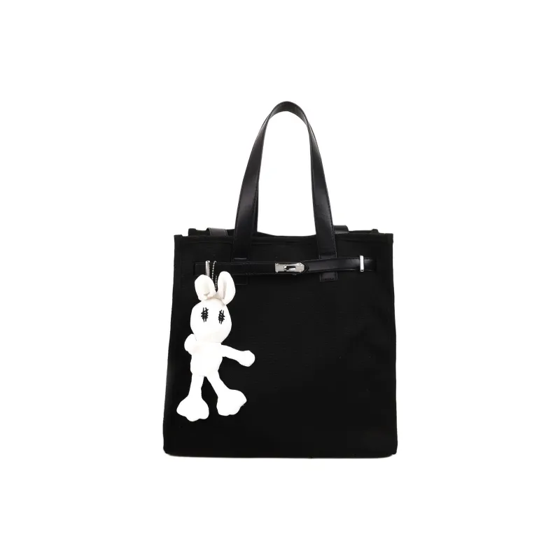 HCXK Canvas Tote Canvas Bag Class Commute Bag Single Shoulder Bag Regular Women's Multicolor-6