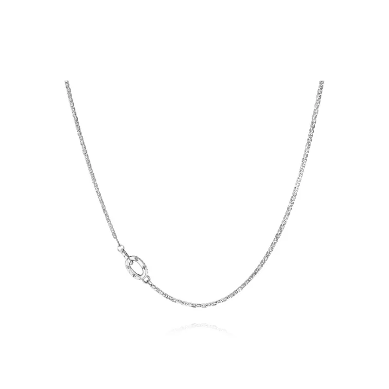 Ah Bo Ci De 925 Sterling Silver Necklaces Unisex-1