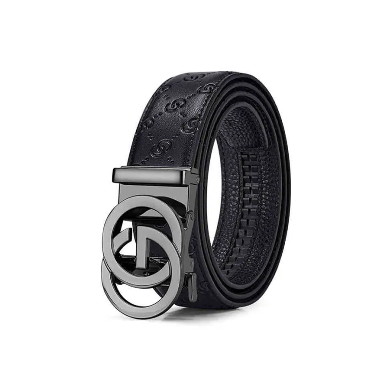 Yalu Top Grain Cow Leather Leather Belts Unisex Width 3.5CM-0