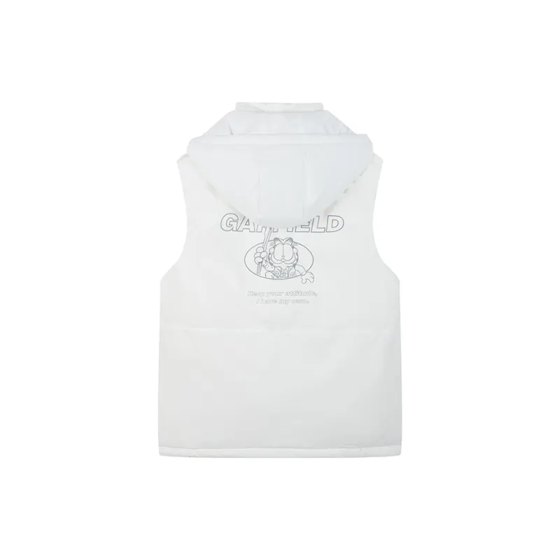 FUN X Garfield Vest Unisex White-1