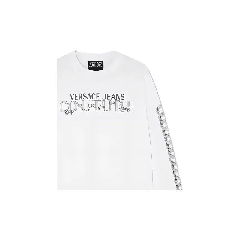 VERSACE T Shirts Men White-5