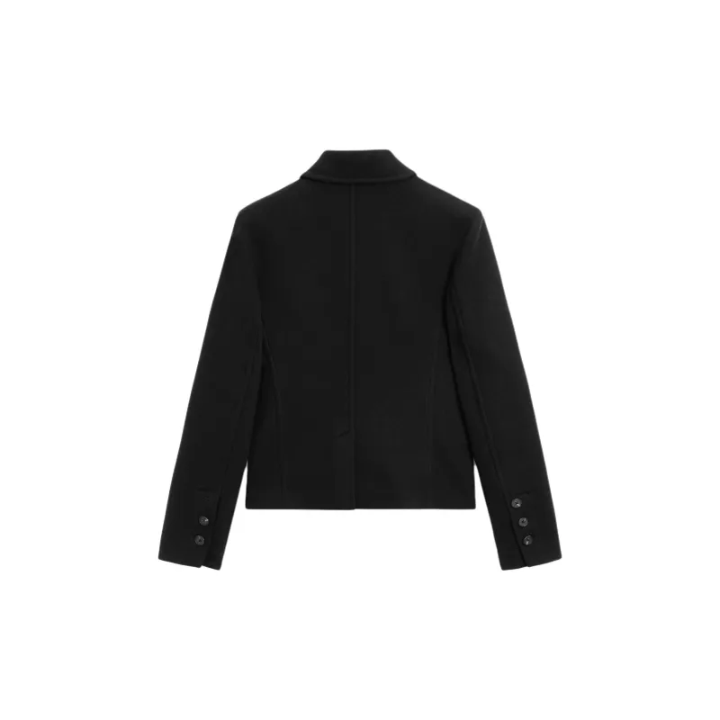 Massimo Dutti Jackets Coats Women's Black-1