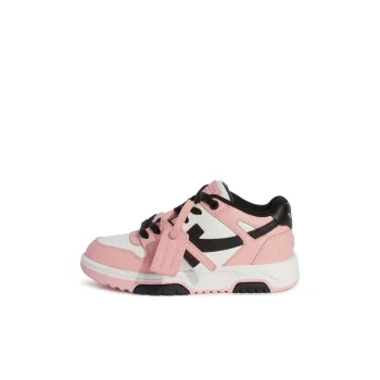 OFF WHITE Out Of Office Low Top Kids' Skateboarding Shoes Pink Kids'