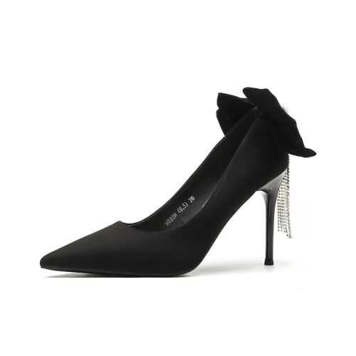 Lanza Slim Heel High Heels Women's Cognac