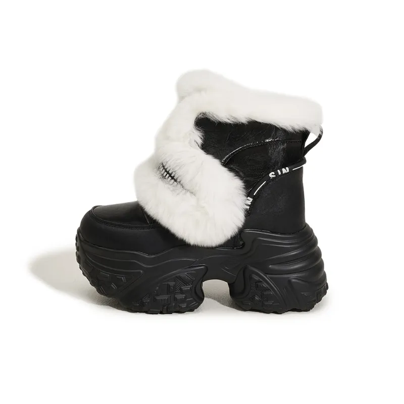 GIGIRYO Warm Height Increasing Snow Boots Women's-7