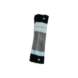 Black Ribbed Cuff