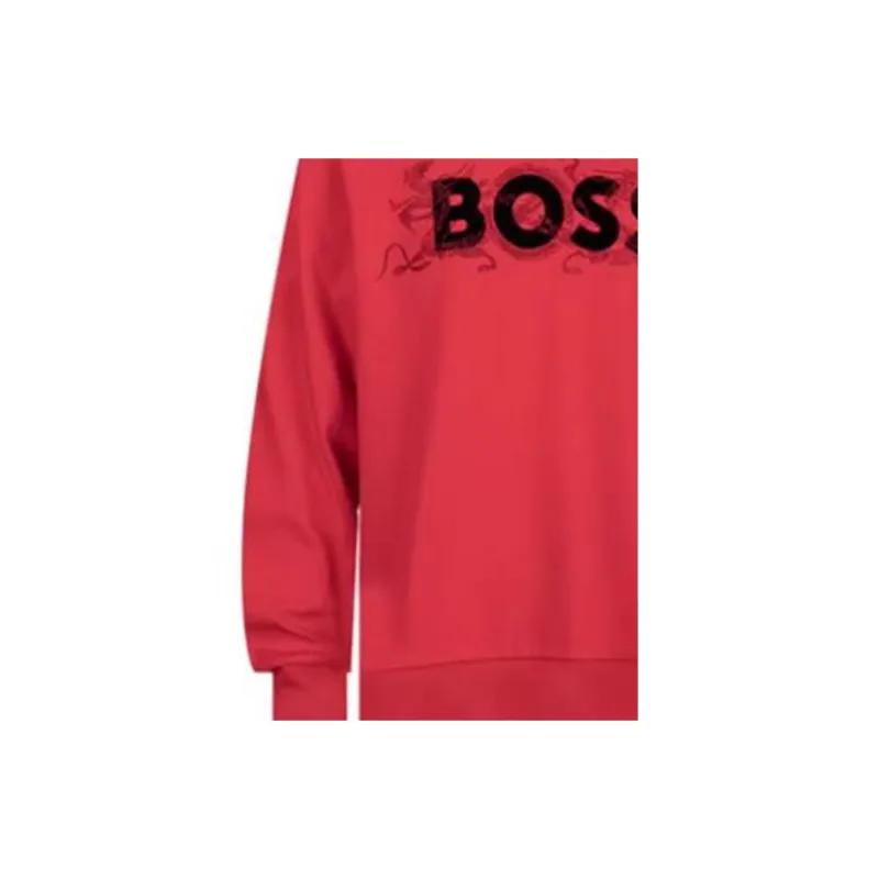 HUGO BOSS Sweatshirts Men Red-5