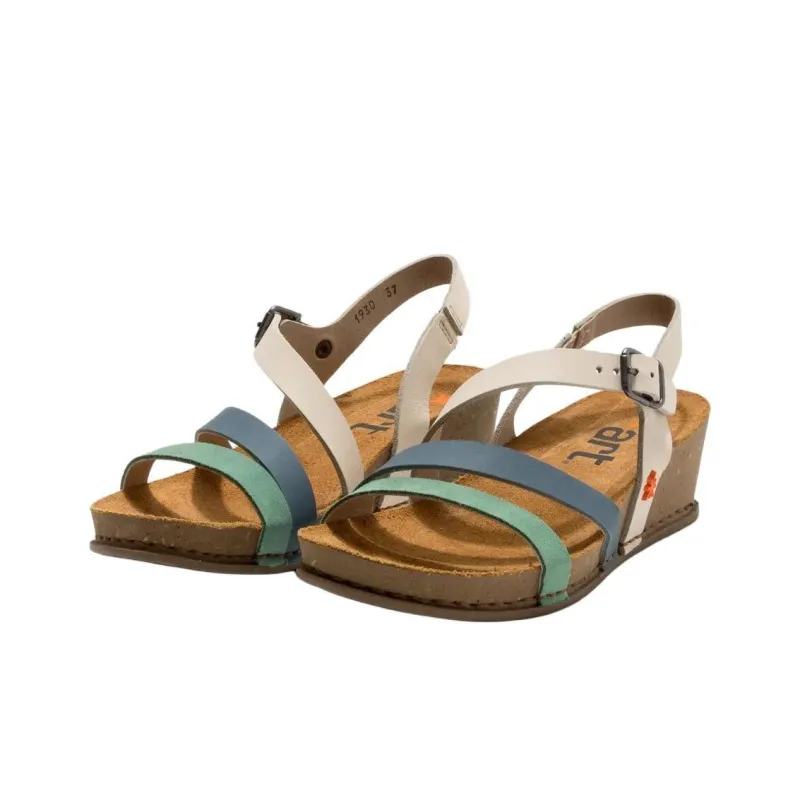 Art I LIVE Strap Sandals 4.5cm Women's Multicolor-1