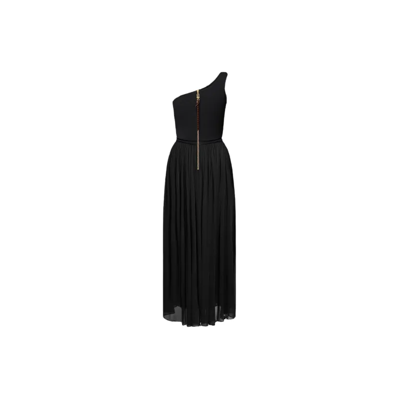 LOUIS VUITTON Asymmetrical Belted Dress-1