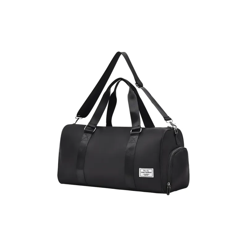 Warrior Oxford Travel Bag Unisex Black-0