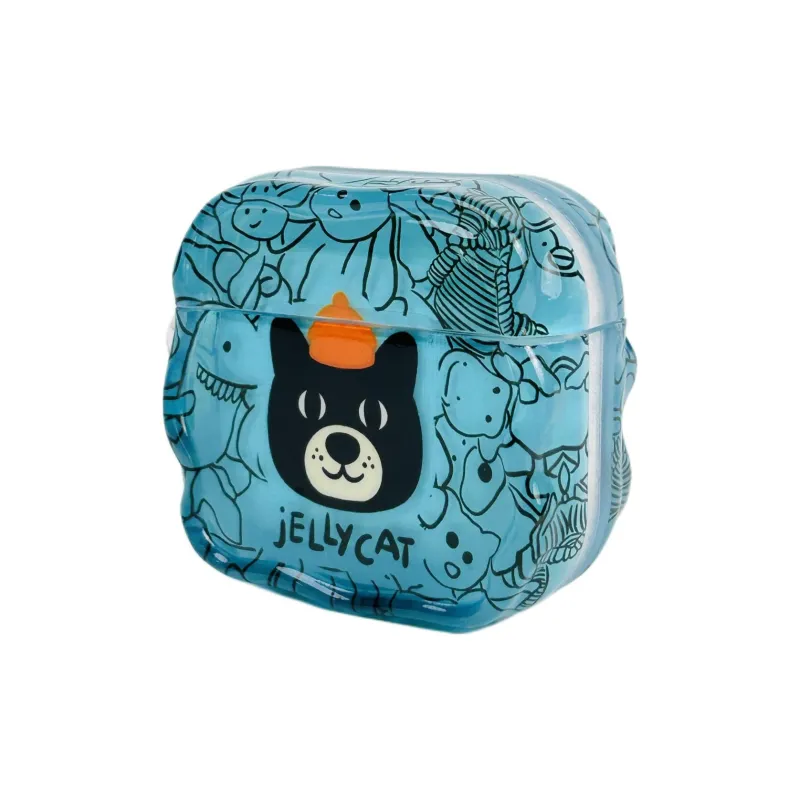 Sopi Compatibility With Apple AirPods 4/2/3/4th Generation/AirPods Pro/Pro 2 TPU Line Animal Lucky Cat Headphone Cases-2