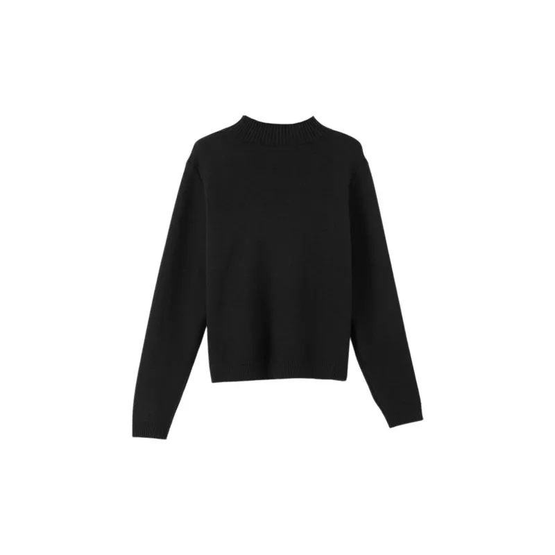 Late White Knitwear Women's Black-2