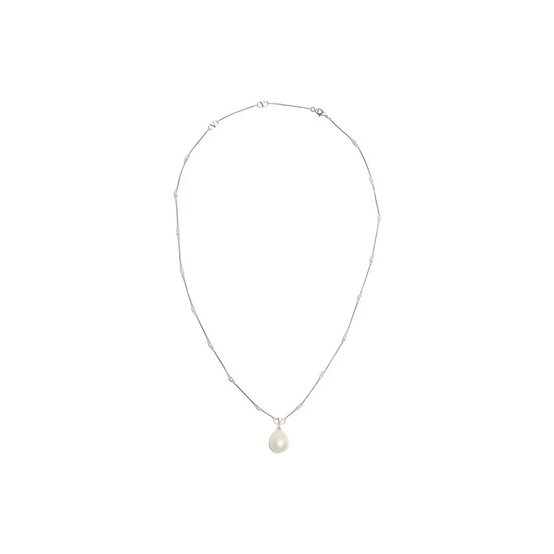 Valentino Necklaces Men's White-1