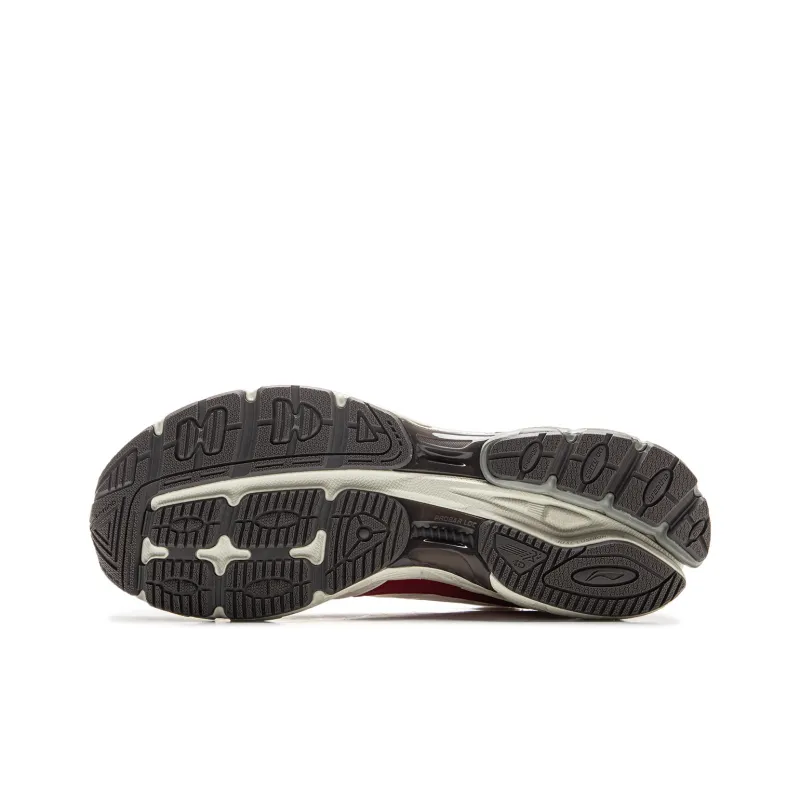 LiNing Shake 2.0 Cushioned Slip Resistant Abrasion Resistant Low Top Casual Running Shoes Men's Silver Red-6