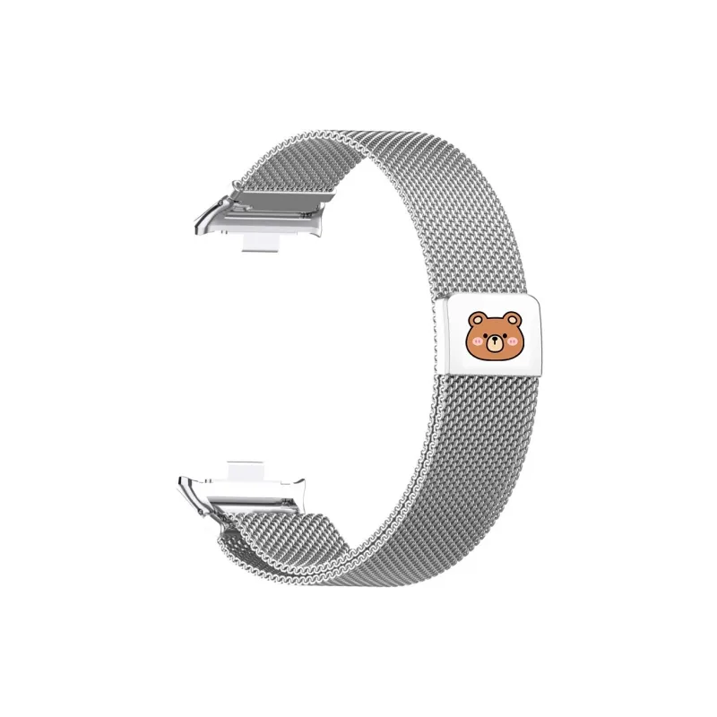 Fly Watch Band Xiaomi Red Beige Compatibility Metal-8