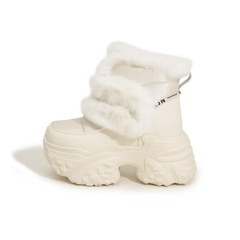 GIGIRYO Warm Height Increasing Snow Boots Women's-0