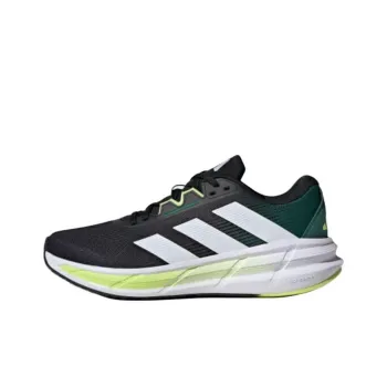 Adidas QUESTAR 3 Anti Slip Wear Resistant Low Top Casual Running Shoes Men's Black
