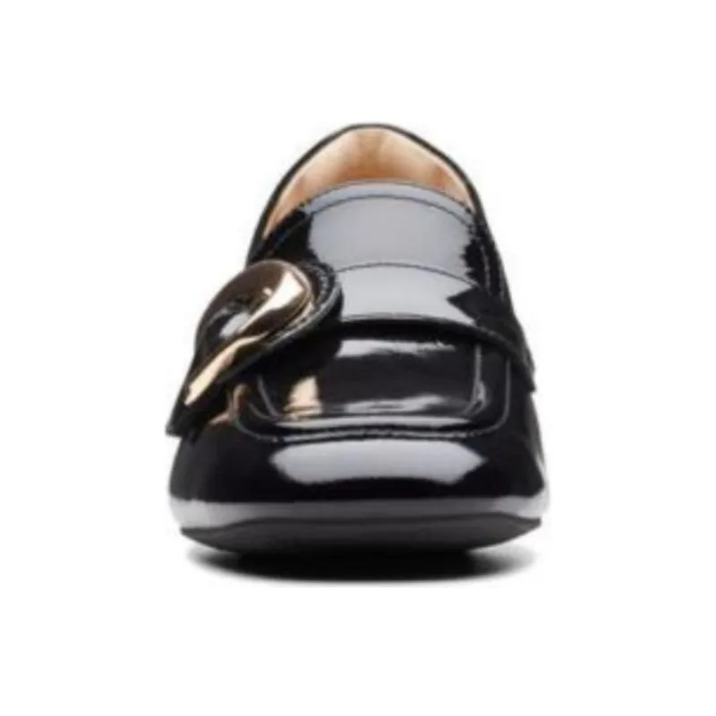 Clarks Daiss 30 Chunky Heel High Heels 3cm Women's Black-2