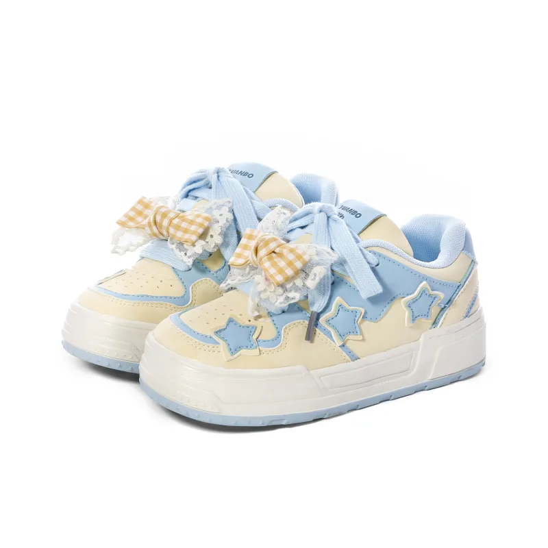 Lovely You Lightweight Anti-Slip Low-Top Skateboard Shoes Women's-8