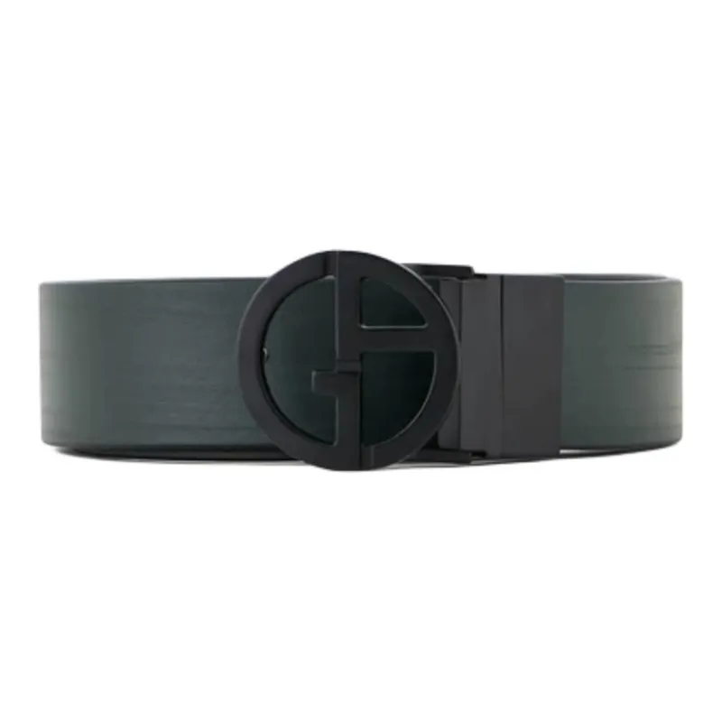GIORGIO ARMANI Reversible Double buckle Belt-0