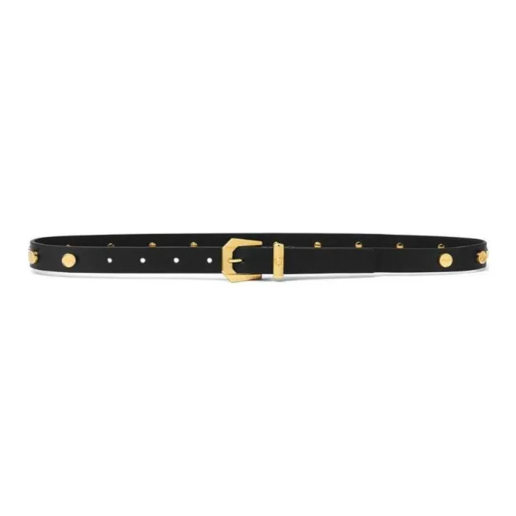 VERSACE Medusa Heritage Leather Belt-0