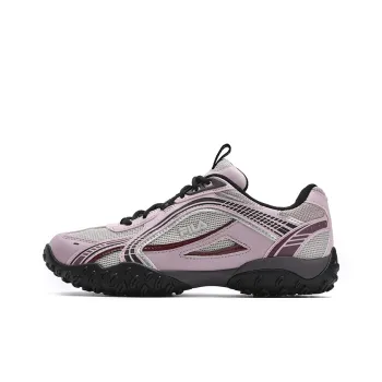 FILA PEBBLE Cushioning Low Top Running Shoes Women's Pink