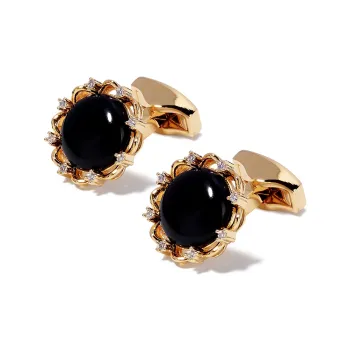WILLIAM MILTON Brass Cufflinks Men's