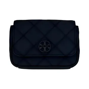 TORY BURCH Matte Leather Fanny Pack Women's Matte Black