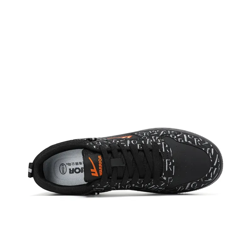 Warrior Warrior Warm Lightweight Height Increasing Low-Top Skateboard Shoes Unisex-22