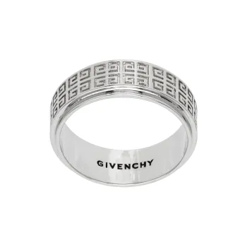 Givenchy Brass Rings Men's Silver