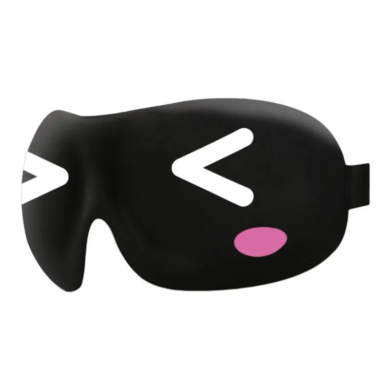 ZERO ZONE Memory Foam Stretch Fabric Eye Masks-5
