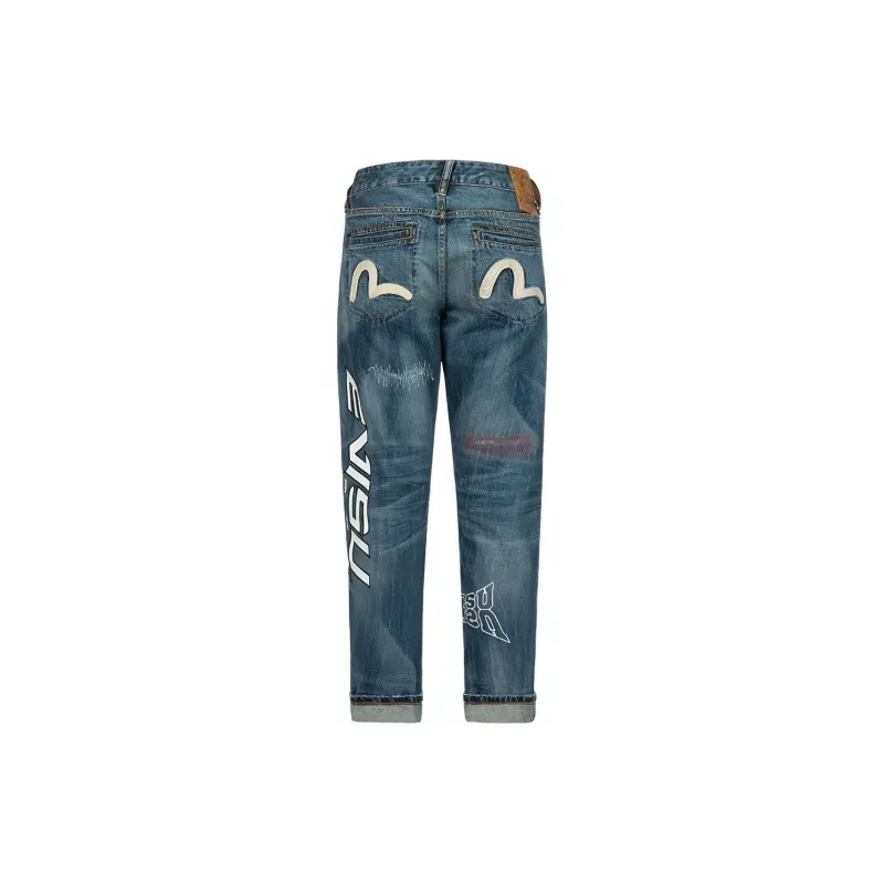 EVISU Jeans Men Denim Blue-1