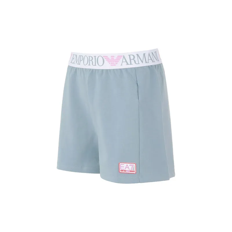 EMPORIO ARMANI FW24 Casual Shorts Women's Teal-2