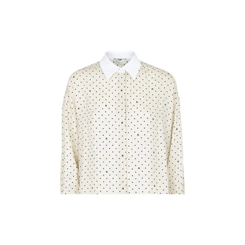 FENDI Shirts Women's White-3