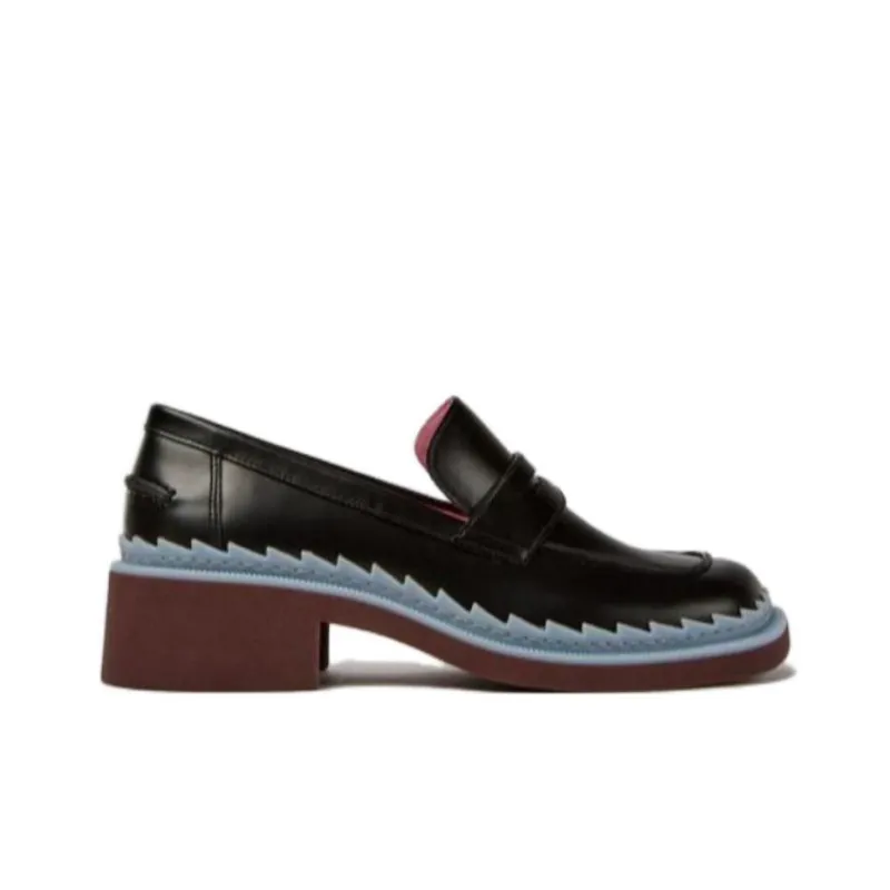 CAMPER Taylor Loafers Women's Black Blue-1