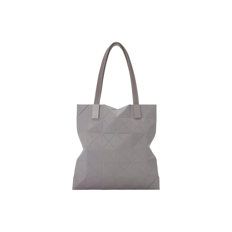 ISSEY MIYAKE Polyester Tote Bag Shopping Bag Handbag Shoulder Bag Unisex Gray-0
