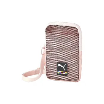 PUMA Polyester Shoulder Bag, Crossbody Bag With Cell Phone Pouch Regular Women's Pink