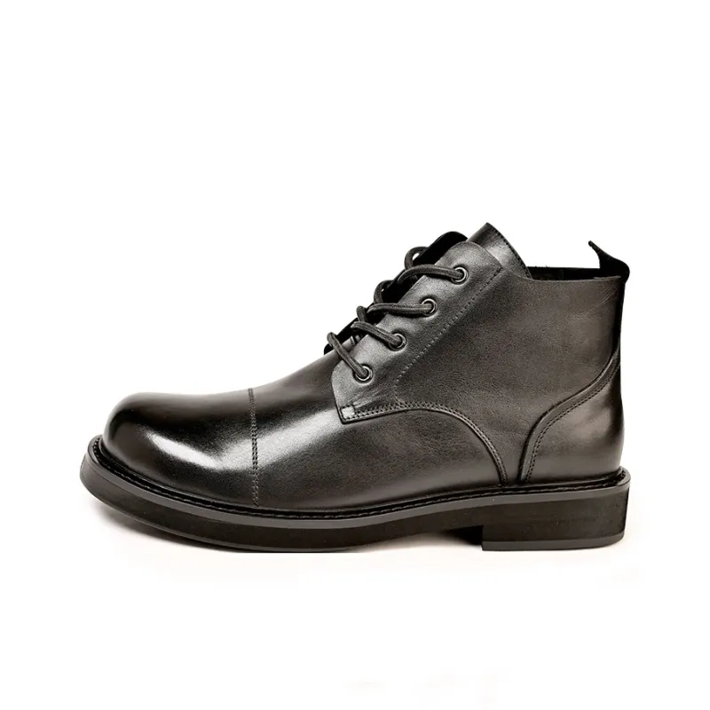 Brounvanm Short Martin Boot Men's Black-0