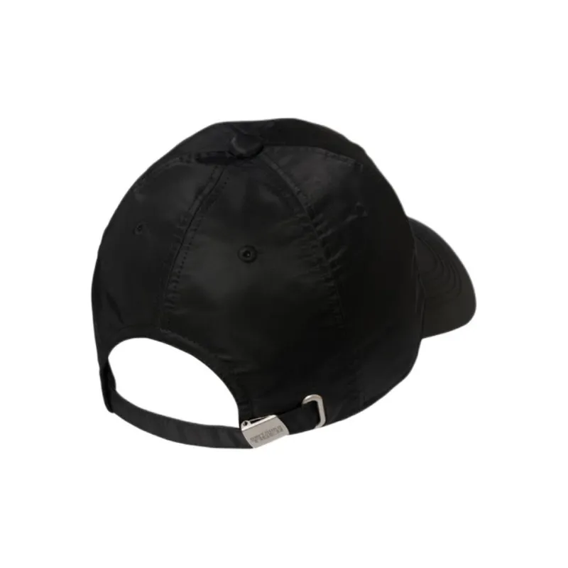 Onitsuka Tiger Polyamide Baseball Caps Unisex Black-2