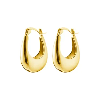 WAW Gold Plated Copper Earrings Women's