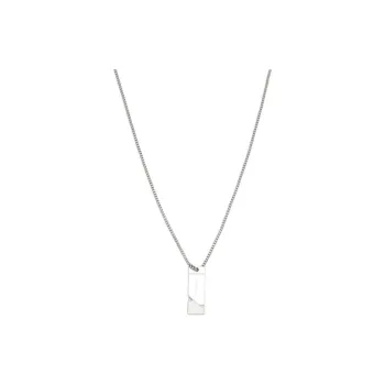 CALVIN KLEIN Stainless Steel Necklaces Unisex Silver