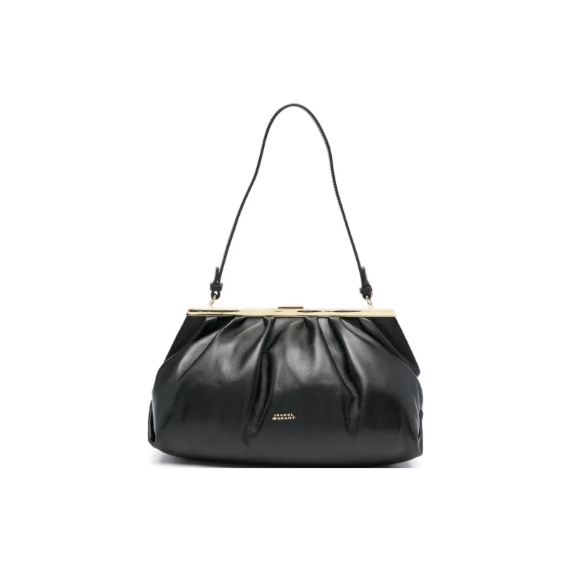 ISABEL MARANT Leyden Leather Pouch-0