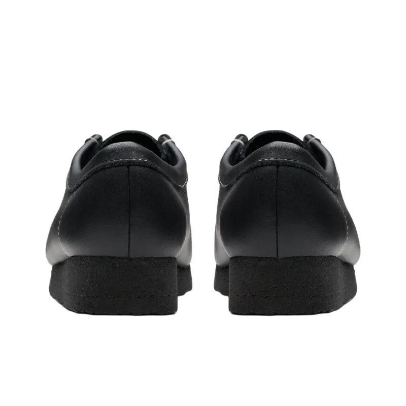 Clarks Wallabee Casual Single Shoes Women's Black-2